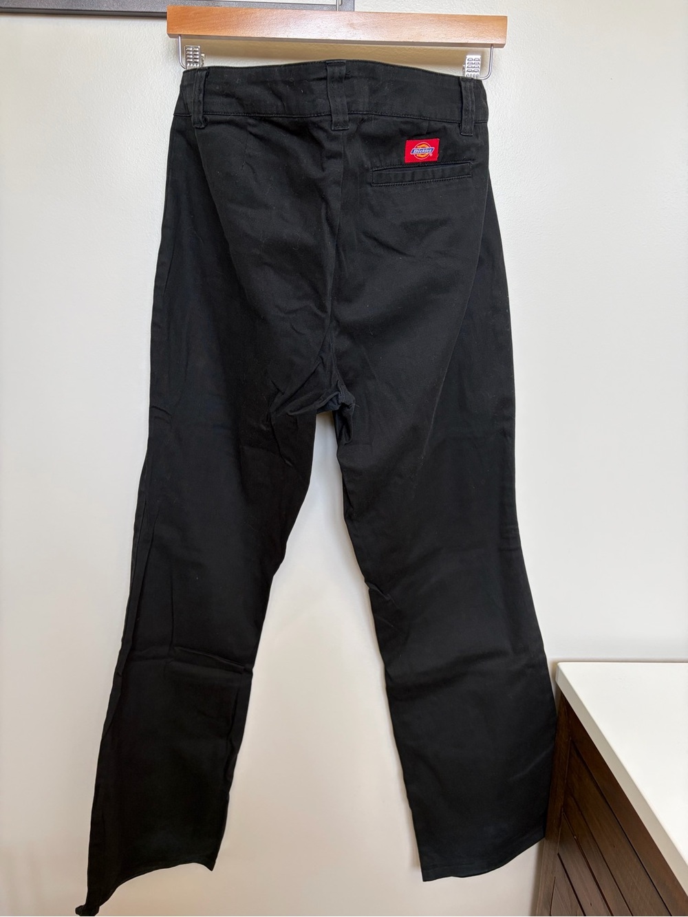 Dickies Black Straight-Leg Work Chinos - Picture 2 of 6
